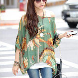 Women Blouses  Plus Size Women Clothing Summer Blouse Shirt Woman Vintage Chiffon Shirts Tops Chemise Femme Women Blouses  Plus Size Women Clothing Summer Blouse Shirt Woman Vintage Chiffon Shirts Tops Chemise Femme