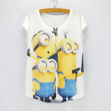 New fashion Flower Elephant printed t shirts women summer dresses  novelty design casual top tees for girls