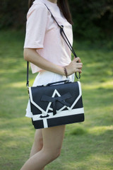 Japanese Women Ladies Girls Preppy Style Handbag Lolita Bowknot Shoulder Bag