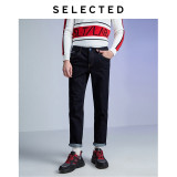 SELECTED Men's Slim Fit Denim Pants New Casual Stretch Cotton Jeans LAB|419432526