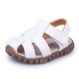 COZULMA Summer Baby Boy Shoes Kids Beach Sandals for Boys Soft Leather Bottom Non-Slip Closed Toe Safty Shoes Children Shoes COZULMA Summer Baby Boy Shoes Kids Beach Sandals for Boys Soft Leather Bottom Non-Slip Closed Toe Safty Shoes Children Shoes