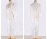 Lace embroidery cardigan beach sunscreen shirt Lace embroidery cardigan beach sunscreen shirt