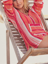 Wool knitted openwork beach sunscreen shirt Wool knitted openwork beach sunscreen shirt