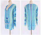 Wool knitted openwork beach sunscreen shirt Wool knitted openwork beach sunscreen shirt