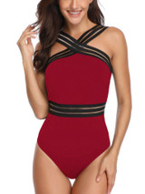 Sexy slim new one-piece swimsuit
