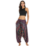 Bohemian Ethnic Style Printed Casual Pants Loose Pants