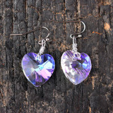 Bling Magic Moon Eardrop Pendant Handmade Wire Earrings