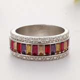 Colorful Women Fashion Jewelry Accessories Circle Ring