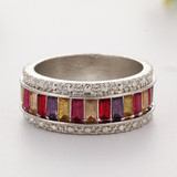Colorful Women Fashion Jewelry Accessories Circle Ring