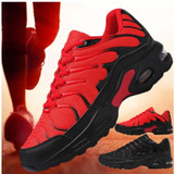 Air Cushion Mesh Breathable Men Running Shoes Army Sneakers