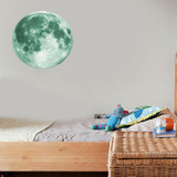 Luminous 3D Moon Wall Sticker
