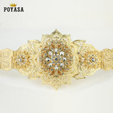 Luxury Gold Color Adjustable Length Belt