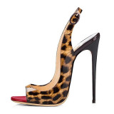 Slingback High Heel Stiletto Sandals