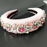 Rhinestones Beaded Headband Rhinestones Beaded Headband
