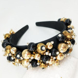 Rhinestones Beaded Headband Rhinestones Beaded Headband