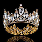 Red Crystals Rhinestone Bridal Wedding Tiara Red Crystals Rhinestone Bridal Wedding Tiara