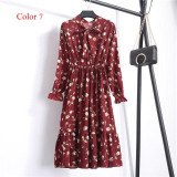 Print Floral Bohemian Dress