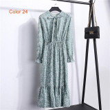 Print Floral Bohemian Dress