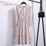 Print Floral Bohemian Dress
