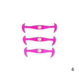 Cool Elastic Silicone Easy No Tie Shoelaces Shoe Lace Set for Adults Kids