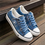 Women Fashion Sneakers Denim Canvas Shoes