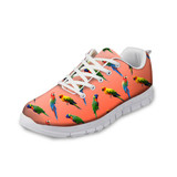 FORUDESIGNS Women Rainbow Printed Sneakers