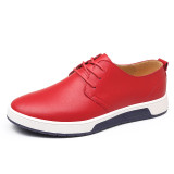 Merkmak Brand Summer Men Leather Casual Shoes