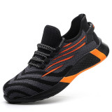 Work Safety Shoes Anti-Smashing Steel Toe Puncture Proof Sneakers Boots for Men