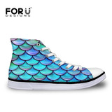 FORUDESIGNS Brand Women Shoes High Top Women Sneakers