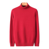 2020 New Autumn Winter Men's Warm Turtleneck Sweater High Quality Fashion Casual Comfortable Pullover Thick Sweater Male Brand