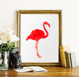 Vintage Flamingo Canvas Art Print Painting Poster, Wall Pictures For Home Decoration wall art decor,FA240-4