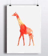 Vintage Giraffe Canvas Art Print Painting Poster, Wall Pictures For Home Decoration wall art decor,FA240