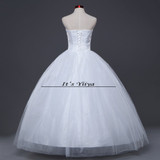 HOT Free shipping white princess wedding dress 2015 plus size fashionable cheap dresses wedding gown Vestidos De Novia Y219