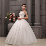 HOT Free shipping white princess wedding dress 2015 plus size fashionable cheap dresses wedding gown Vestidos De Novia Y219