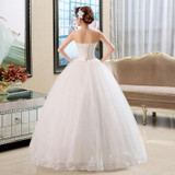 Free shipping 2015 cheap price under 50 wedding dresses design white wedding gown fashion wedding dress Vestidos De Novia HS131