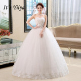Free shipping 2015 cheap price under 50 wedding dresses design white wedding gown fashion wedding dress Vestidos De Novia HS131
