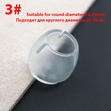 16Pcs/Lot Table Chair Leg Mat Silicone Non-slip Table Chair Leg Caps Foot Protection Bottom Cover Pads Wood Floor Protectors 16Pcs/Lot Table Chair Leg Mat Silicone Non-slip Table Chair Leg Caps Foot Protection Bottom Cover Pads Wood Floor Protectors
