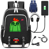 Brawl Stars USB Charging canvas Backpack