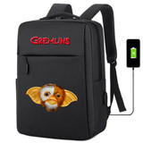 Gremlins Gizmo usb charging canvas business Backpack