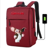 Gremlins Gizmo usb charging canvas business Backpack