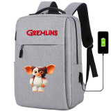 Gremlins Gizmo usb charging canvas business Backpack