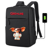 Gremlins Gizmo usb charging canvas business Backpack