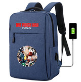 ONE PUNCH MAN usb charging canvas Backpack