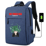 ONE PUNCH MAN usb charging canvas Backpack