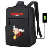 ONE PUNCH MAN usb charging canvas Backpack