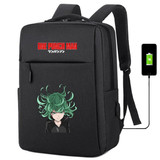 ONE PUNCH MAN usb charging canvas Backpack