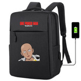 ONE PUNCH MAN usb charging canvas Backpack