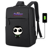 Avengers Infinity War printing usb charging canvas Backpack
