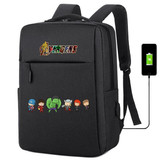 Avengers Infinity War printing usb charging canvas Backpack