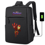Avengers Infinity War printing usb charging canvas Backpack